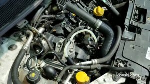 Прозрачная топливная трубка на  Renault Megane III 1.5d