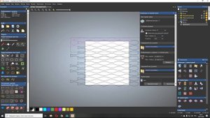 Создание 3D панели ВОЛНА при помощи 2D обработки
