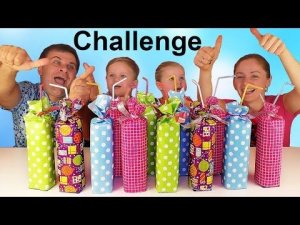 ★ СОК ЧЕЛЛЕНДЖ Juice Challenge от Kids Roma Show УГАДАЙ ВКУС СОКА Kid's JUICE Challenge