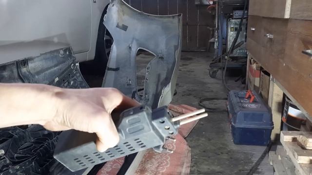 хендай солярис ремонт бампера смотреть онлайн