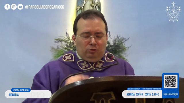 Santa Missa do Rosário - Pe. Márcio Henrique Mendes Fernandes | 02/12/2020 18h смотреть онлайн