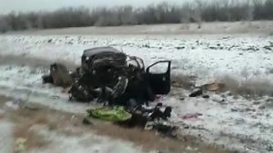 В страшном ДТП под Оренбургом погибли шесть человек