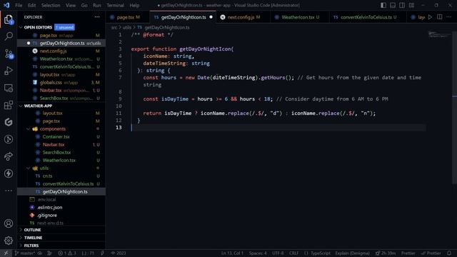Beginner Web Dev Project Tutorial – Weather App with Next.js, Tailwind CSS, and TypeScript