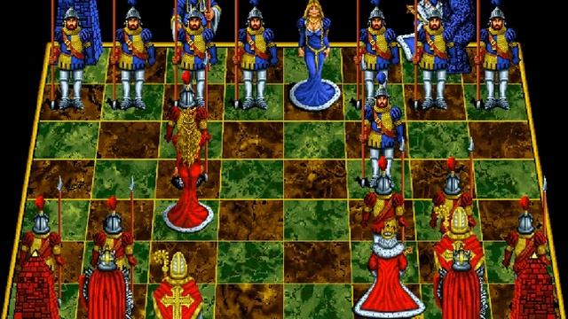 Battle Chess: Enhanced CD-ROM (Interplay) (MS-DOS) [1992]- Red Bongcloud ♔ смотреть онлайн