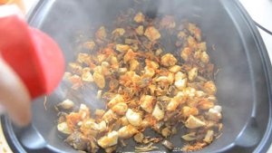 Рис с Курицей и Грибами в мультиварке