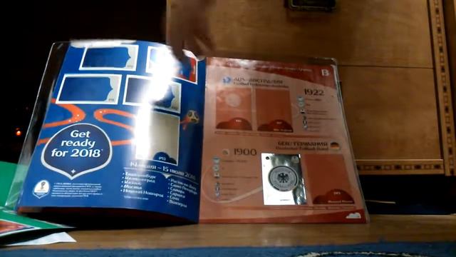 Обзор альбома для наклеек Кубок Конфедераций 2017 смотреть онлайн