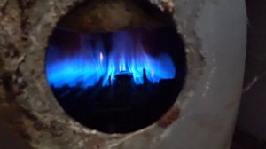 Как работает газовый котел в моём деревенском доме.