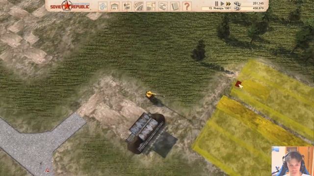 Выживаем на харде, строим за ресурсы! | Workers & Resources: Soviet Republic #2 смотреть онлайн