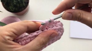 Мини Сумка из трикотажной пряжи