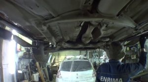 Авторемонт Шкода Актавия замена порогов