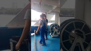 Практиканты с теплохода Андрей Рублев