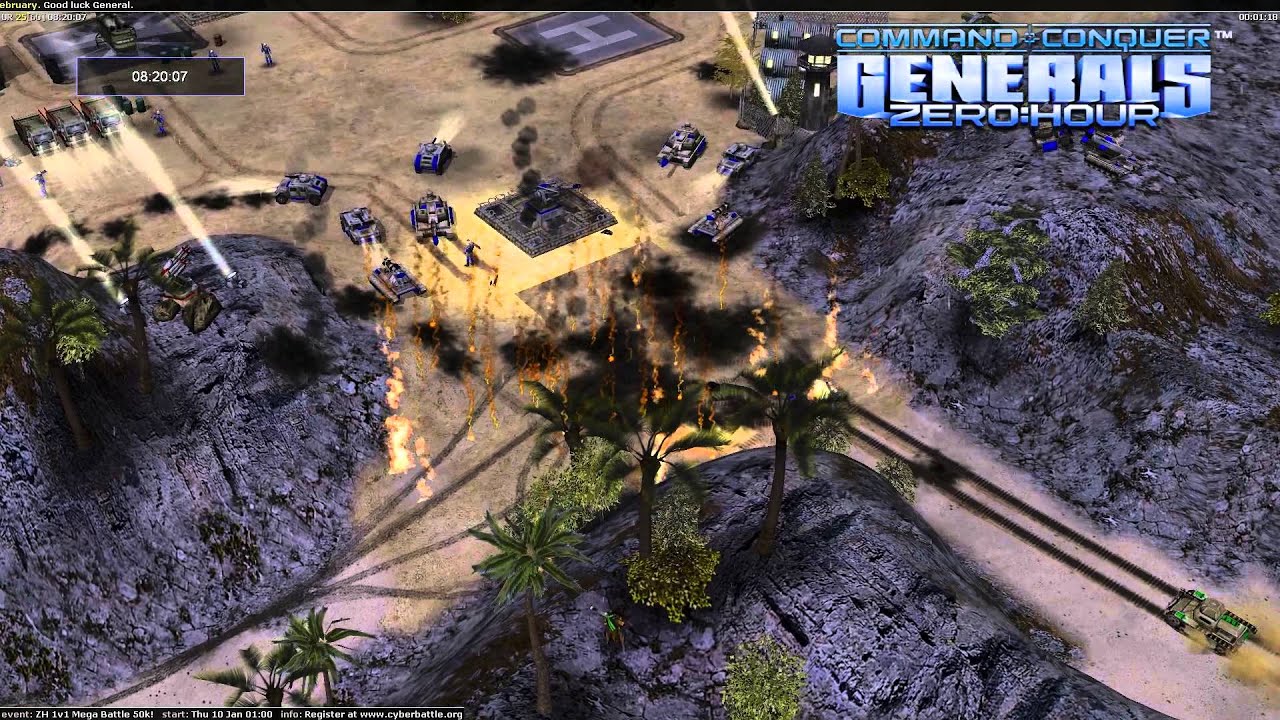 Старая стратегия Command and Conquer - Generals Zero Hour развлекаемся общаемся. Игра 2003 года. #4