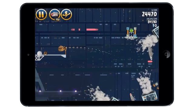 Angry Birds Star Wars 4-35 Cloud City Golden Egg Location смотреть онлайн