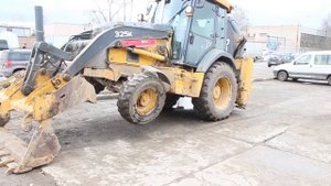 Экскаватор-погрузчик John Deere 325K с телескопом 2012 года