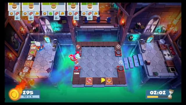 Overcooked 2 [Nintendo Switch] - World 3 Level 2 - 3 stars!!! смотреть онлайн