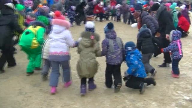 Игры  Хоровод ПЕЧЁМ БЛИНЫ  Народные гуляния  Масленица