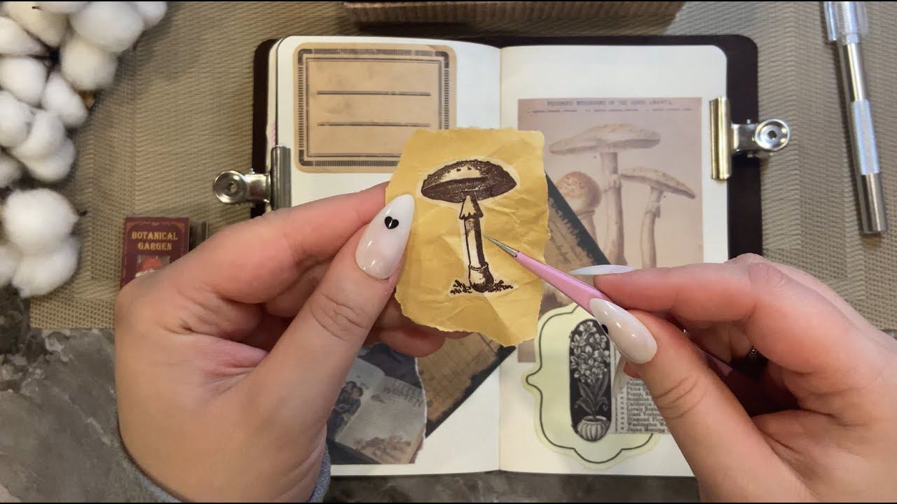 | Flip through | ASMR for sleep | Vintage Journaling | No talking | Decoration | Relaxation 33 смотреть онлайн