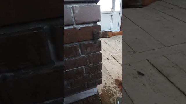 Как убрать цемент с кирпича смотреть онлайн