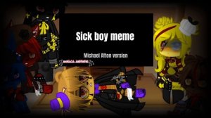Past Nightmares Reacts To Michael Afton Memes|Part-2|Gacha Club|