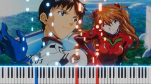A Cruel Angel's Thesis - Yoko Takahashi (Neon Genesis Evangelion OP) Piano