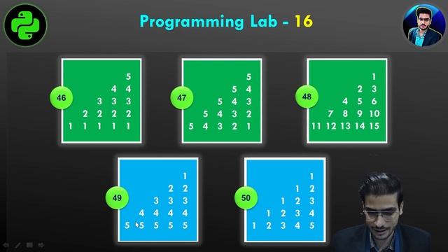 Star Patterns Python Program #18 | Star Patterns python playlist