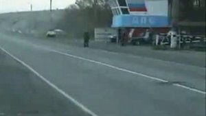ГАИ - на посту никто не останавливается. прикол