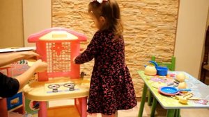 Детская кухня распаковка игрового набора для девочек  children's kitchen play sets for girls
