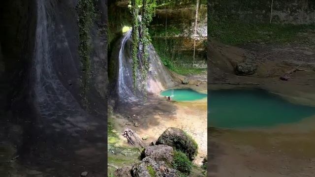 Барьяльский водопад в Абхазии