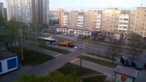 Город Зеленоград район Крюково сломался автобус приехал эвакуатор мосгортранса города Зеленограда