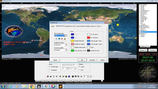 Video downloads dos pacotes Orbitron/SdrSharp Meteorologia смотреть онлайн