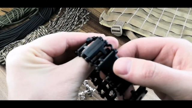 Браслет мультитул EDC на руку Leatherman Tread Metric, видео обзор смотреть онлайн