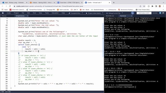 The Java switch Statement смотреть онлайн