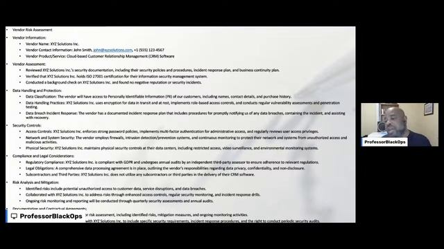 NIST Procurement Risk Assessment Small Companies Software or SAAS. Small Company Assessment for NIS смотреть онлайн