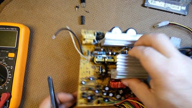 Как отремонтировать компьютерный блок питания Power Master FA 5 1 300w смотреть онлайн