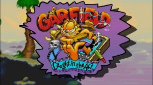 Garfield - Caught in the Act полное прохождение в бессмертном режиме Sega Mega Drive / Genesis / GEN