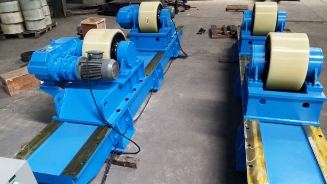 трубосварочного Вращатель сварочный роликовый грузоподъемностью 60 тонн смотреть онлайн