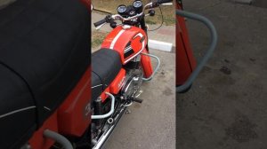 Чезет 472.6. 1987 год. Работа мотора.