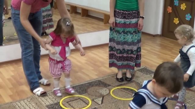 Зарядка для детей и малышей.Дети 2- 3 лет. Песенки Железновой. Музыка с мамой. Открытый урок в ДС.