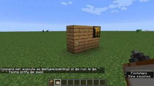 Minecraft Commands - Facing Entity