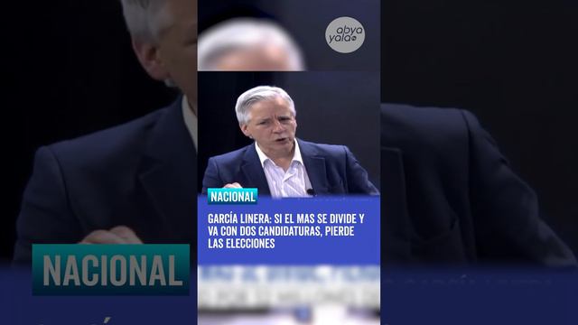 García Linera: Si el MAS se divide va con dos candidaturas pierde las elecciones  #sohrts