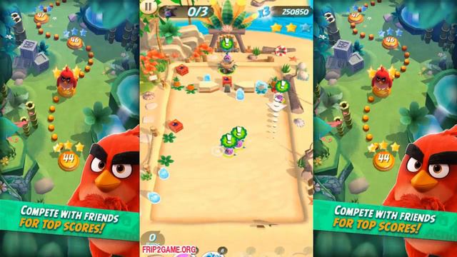 Angry Birds Action! Unlocked Chuck Level 18 19 20 21 BirdIsland Walkthrough смотреть онлайн