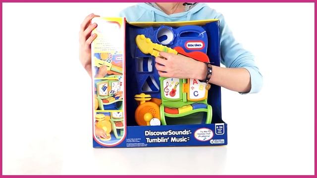 Little Tikes  Игрушка развивающая Музыкальный центр смотреть онлайн