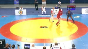 Unbeliveable Comeback! Combat Sambo RUSSIA ws UKRAINE. European Sambo Championships 2018 in Greece