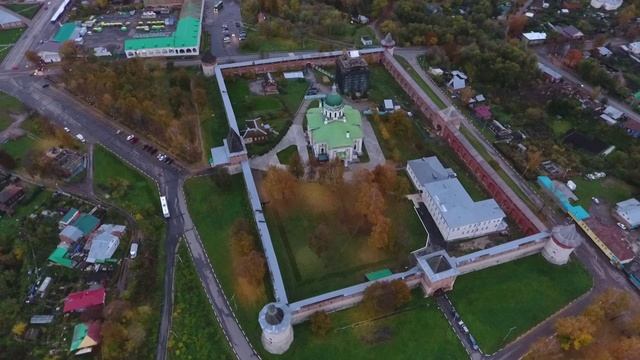 Зарайский Кремль. Аэросъёмка с дрона.mp4