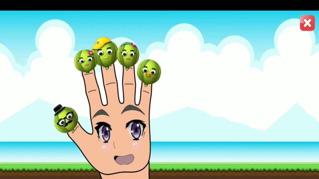 Finger family songs. Семья пальчиков. Детские песни на английском смотреть онлайн