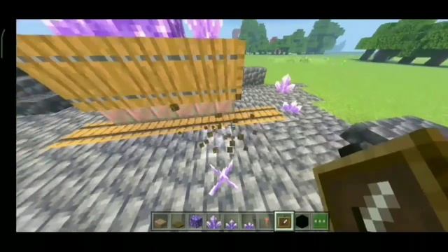 Minecraft | Как построить мини вагонетку | Туториал