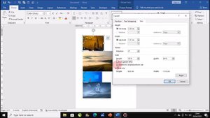 How to Make All Pictures of Same Size in Word