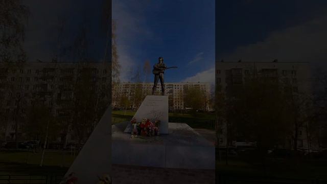 Памятник Виктору Цою в Питере