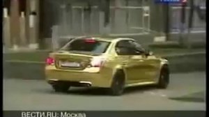 BMW M5 золотая Эрик Давидыч