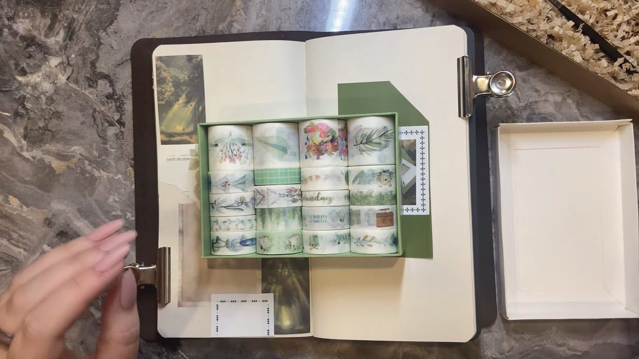 | ASMR | Journaling | No talking | Vintage journal decoration | Relaxation 3 смотреть онлайн